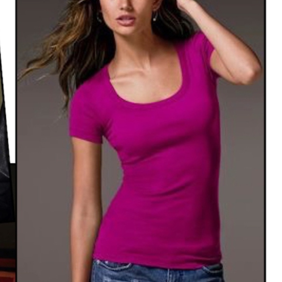 VS Moda International Purple T-shirt Top XS - Picture 8 of 8
